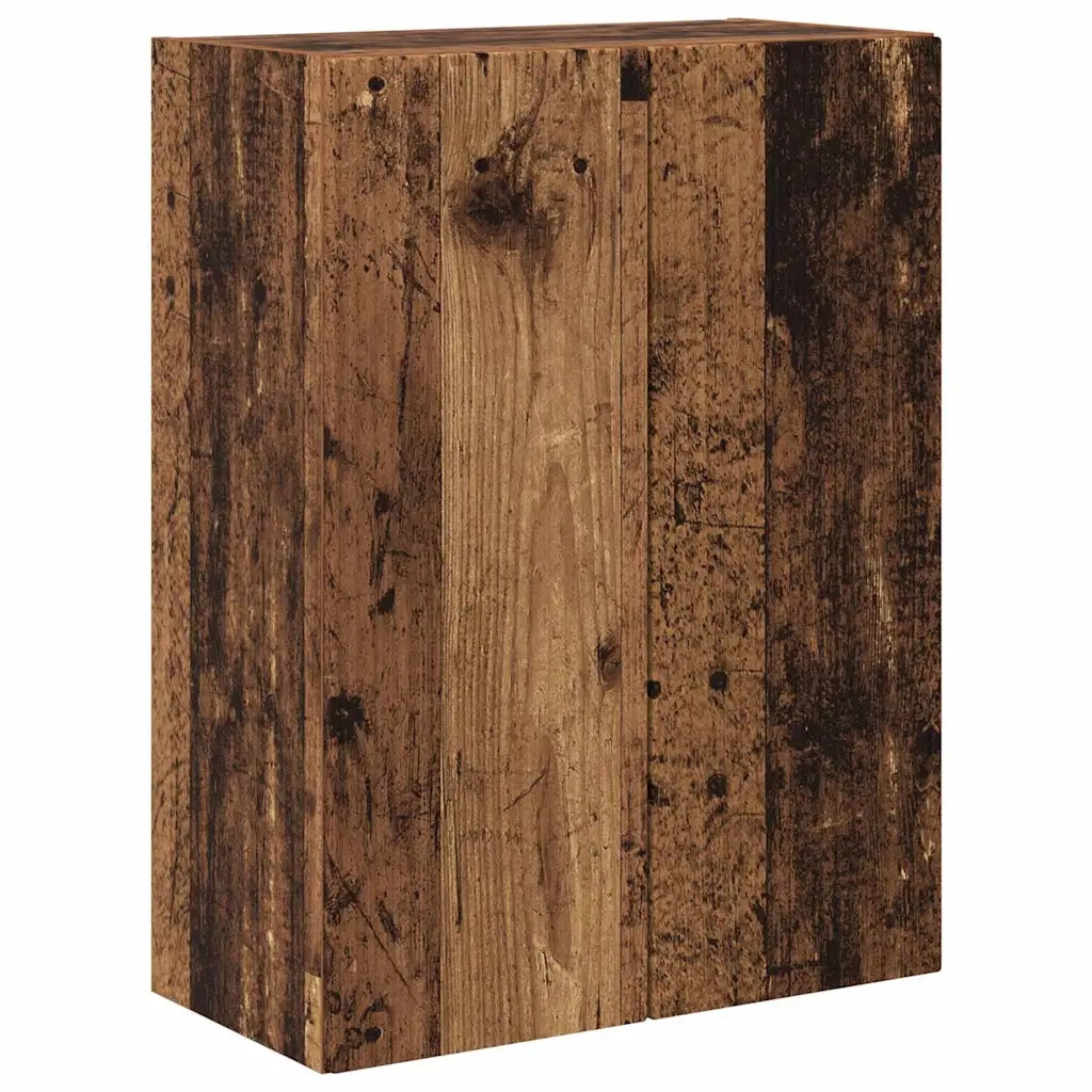 Mobile TV da parete-Mobile TV a Muro-Credenza TV Legno vecchio 59,5 x 31 x 80 cm