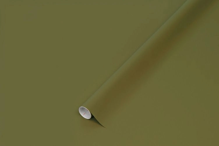PLASTICA ADESIVA VERDE OLIVA OPACO DC FIX MINI 45X200