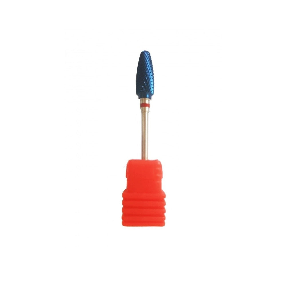 Trade Shop - Punta Fresa In Carbide Conica Grana F Dura 3/32" Lima Nail Art Ricostruzione -