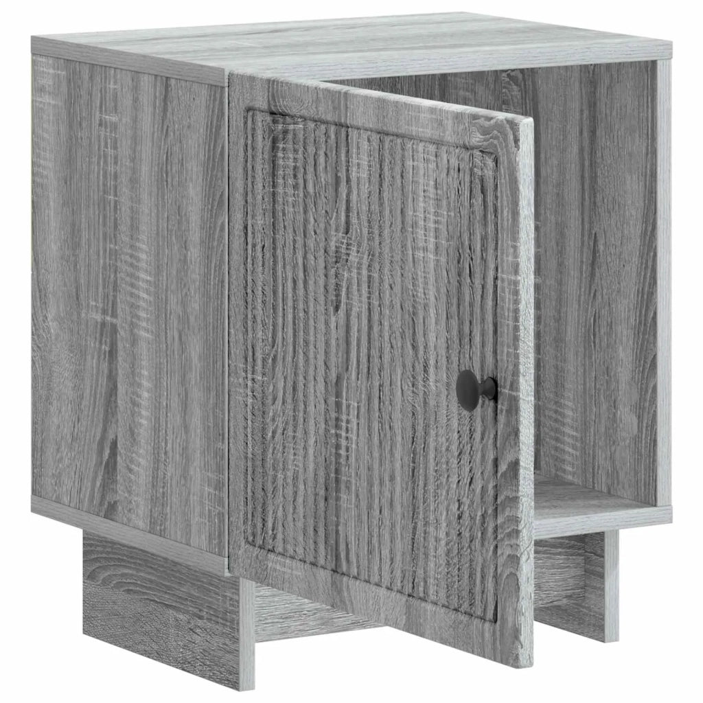 Armadio da Notte 2 pcs Grigio Sonoma 43 x 34,5 x 50 cm