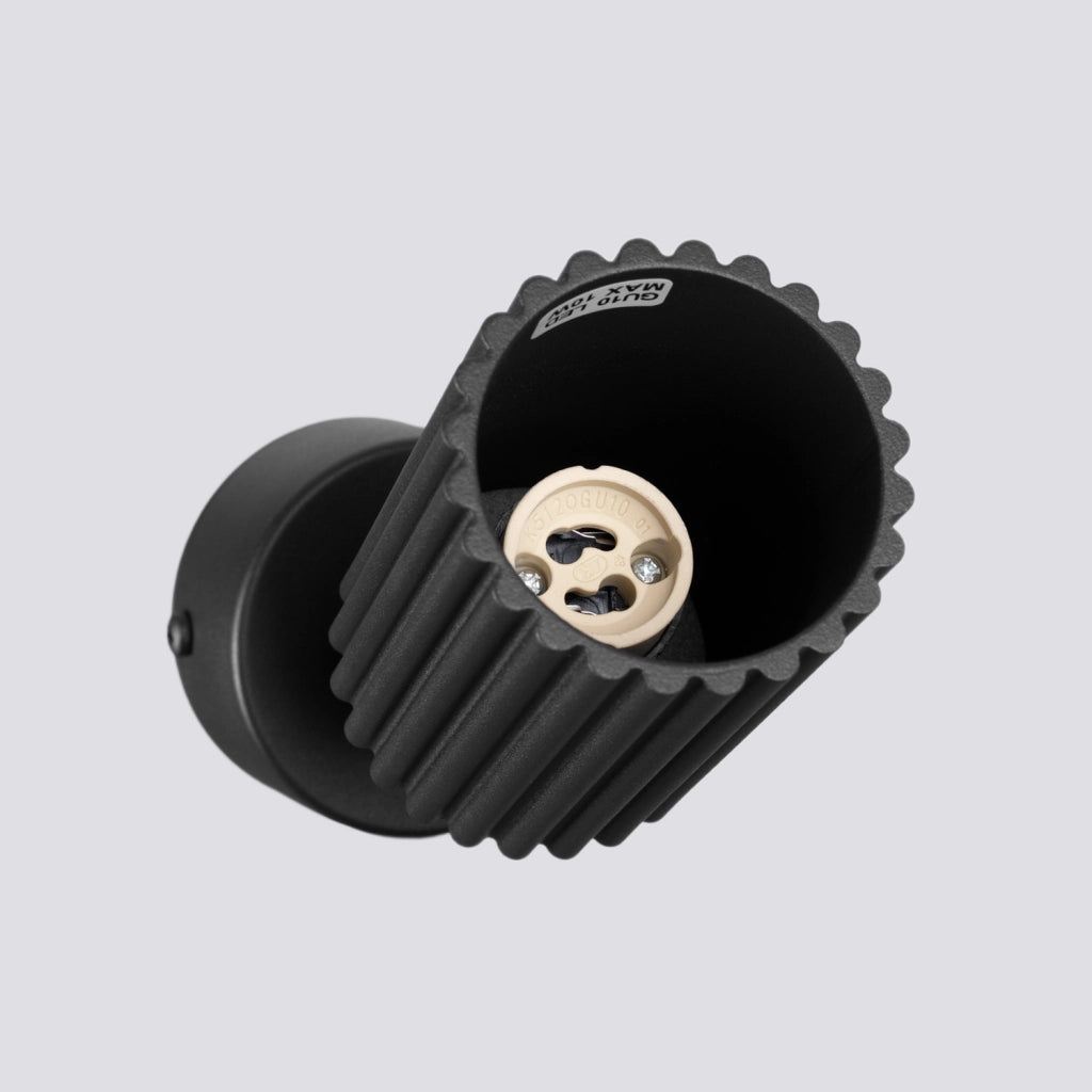 Plafoniera KARBON 1 nero