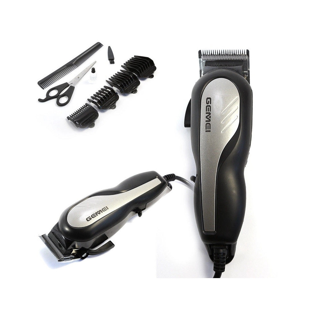 Trade Shop - Tagliacapelli Rasoio Elettrico Regola Barba Baffi Basette Lama Inox Gm-816 -
