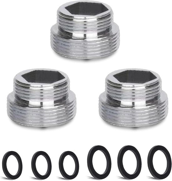 Set di Adattatore per G1/2 maschile a G3/4 maschile - 3 pezzi
