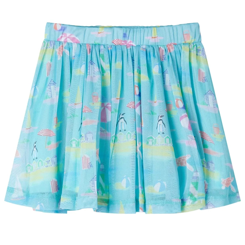 Gonna Plissettata da Bambina Acqua Chiaro 116 CFW6266301