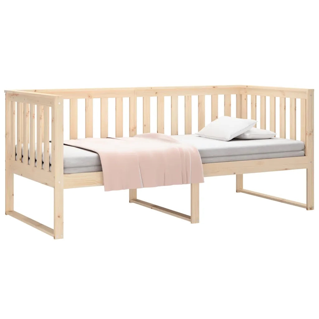 Dormeuse senza Materasso 100x200 cm in Legno Massello di Pino 820886
