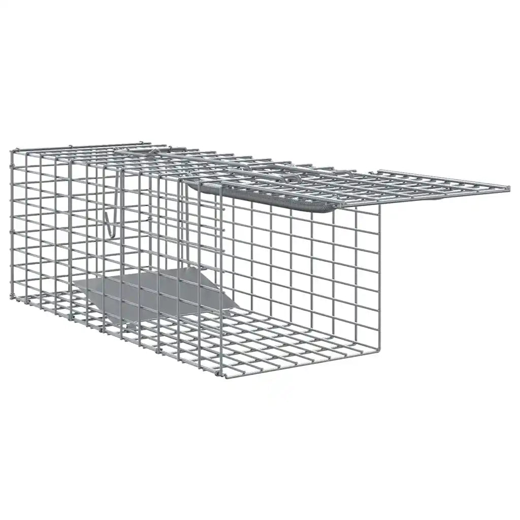 Trappola per animali Antracite 31 x 13 x 12cm Acciaio 42017310