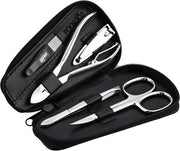 Set di unghie 5 pezzi - Trasformatore di unghie da Solingen - Set di manicure uomo e donna - Scatola di unghie - Necessario - Set di manicure per viaggio