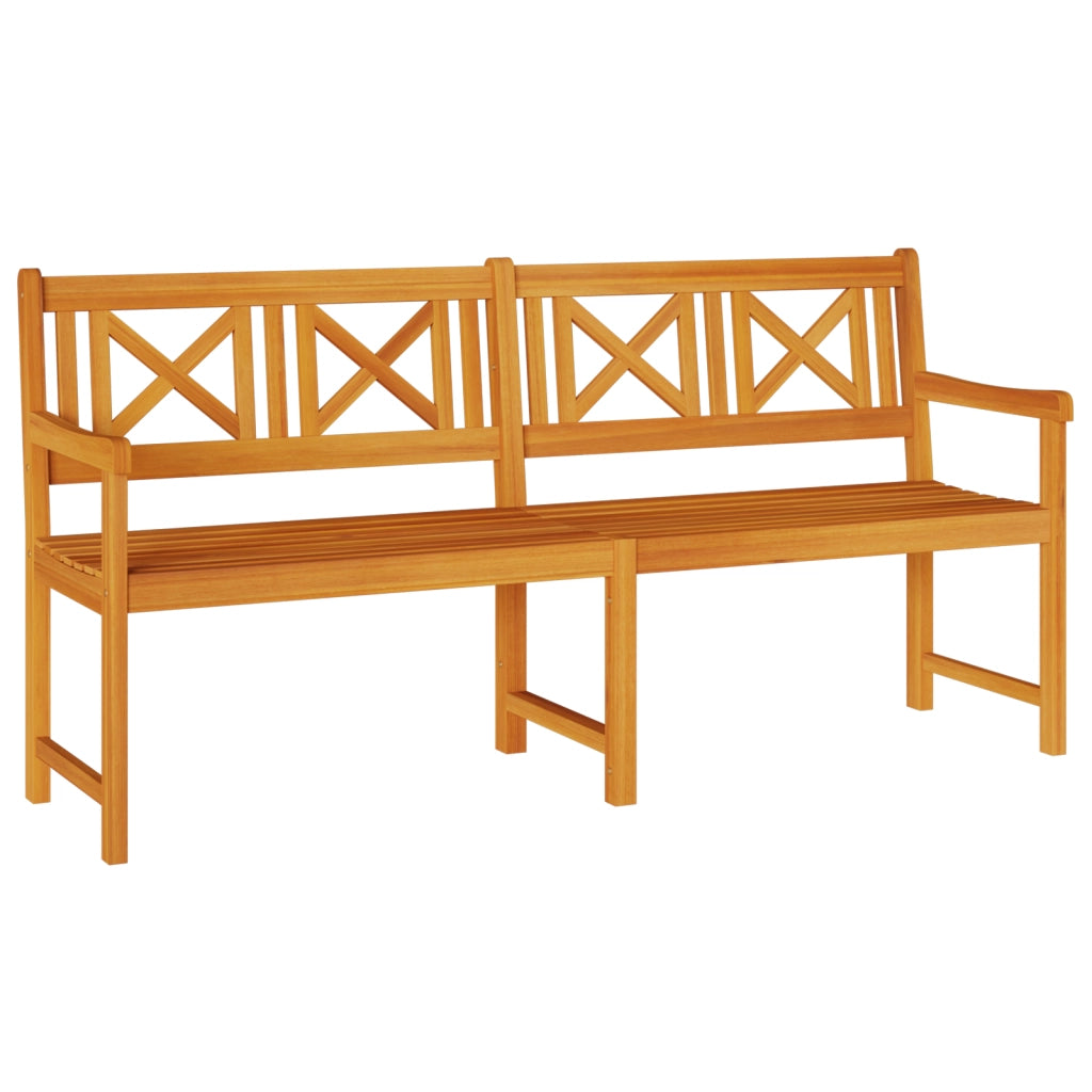 Panchina da Giardino 180x56x90 cm Legno Massello di Acacia