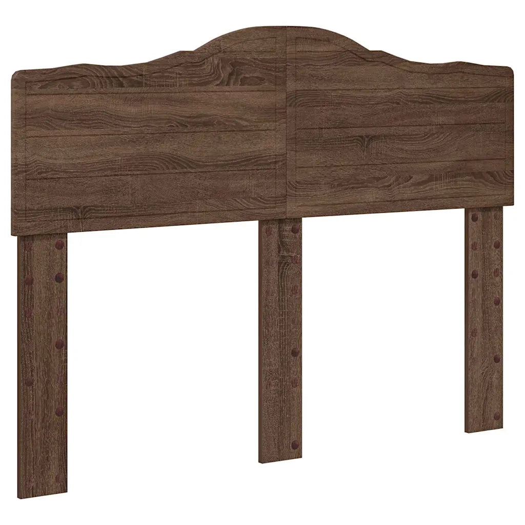 Testiera-Testata-Testiera Decorativa Rovere Marrone 120 cm Legno multistrato 119815
