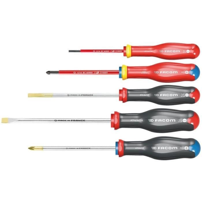 SET DI 5 CACCIAVITI PROTWIST FACOM