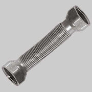FLESSIBILE INOX PER ACQUA RIDOTTO FF  1/2 x 3/4 130x220 mm     MADE IN ITALY