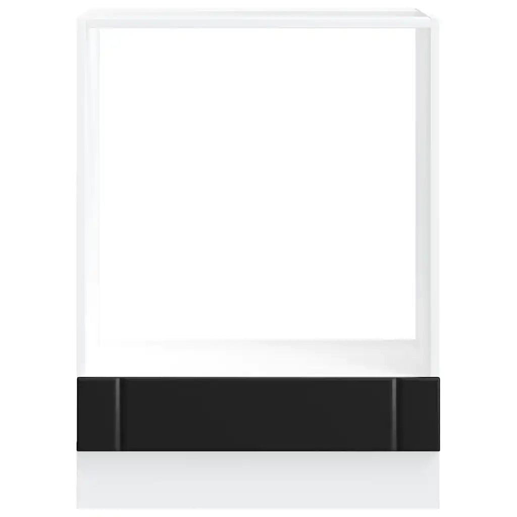 Armadio Forno Lucca Nero in Legno Multistrato 853758