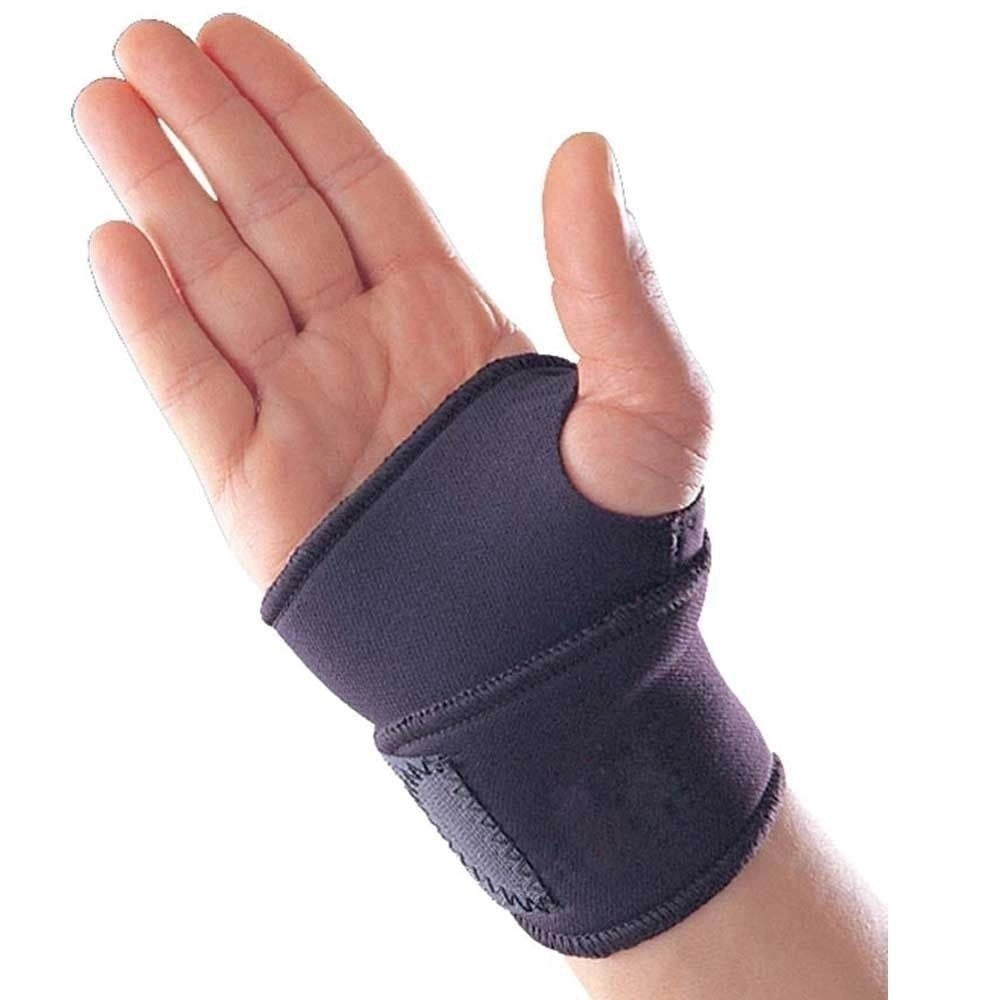 Trade Shop - Tutore Polso Polsiera Fascia Elastica Ortopedica Per Distorsione Mano Tendinite -