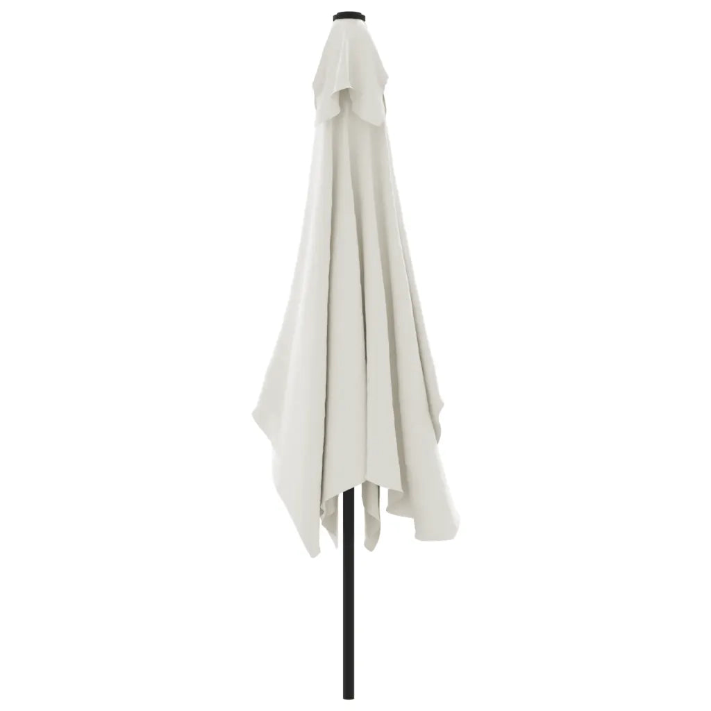 Parasole rettangolare 200 x 300 cm Bianco sabbia cod mxl 9014