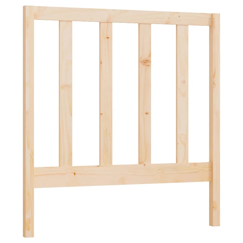 Testiera per Letto 81x4x100 cm in Legno Massello di Pino cod mxl 29826
