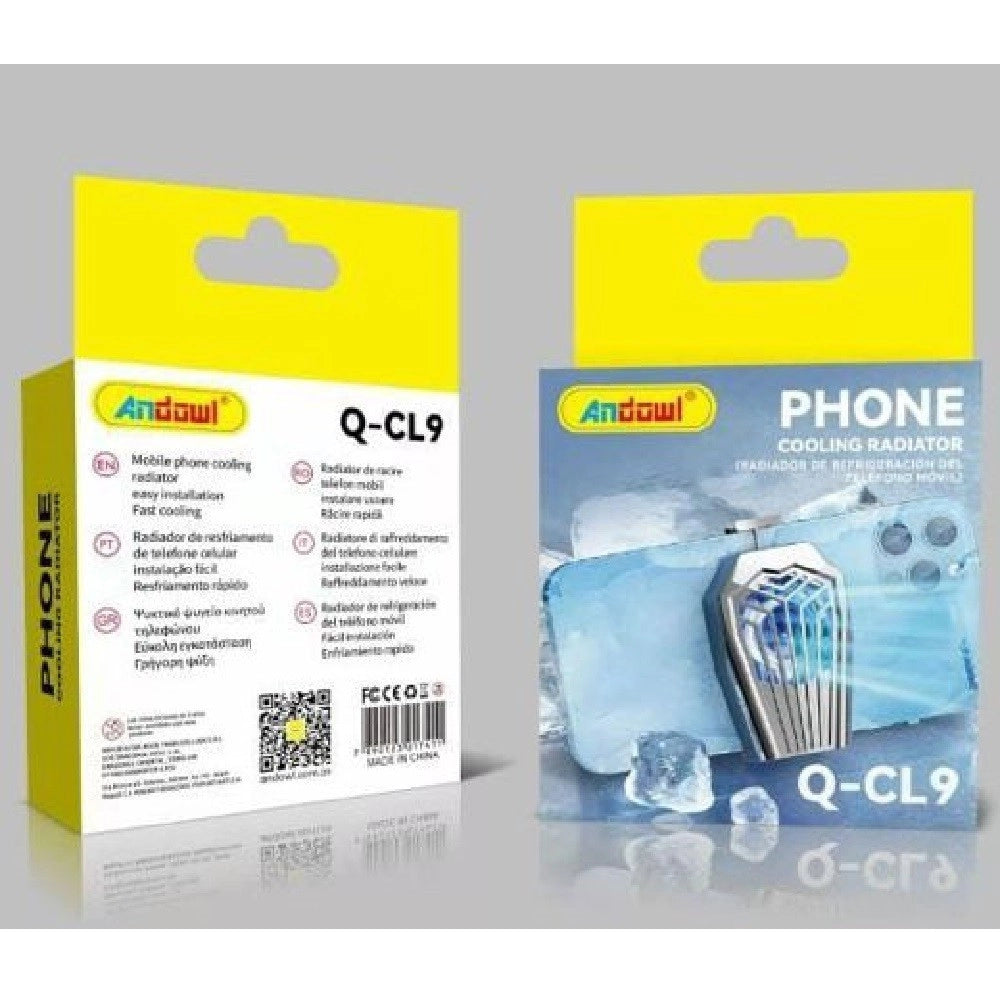 Trade Shop - Radiatore Di Raffreddamento Veloce Facile Del Telefono Cellulare Ventola Q-cl9 -