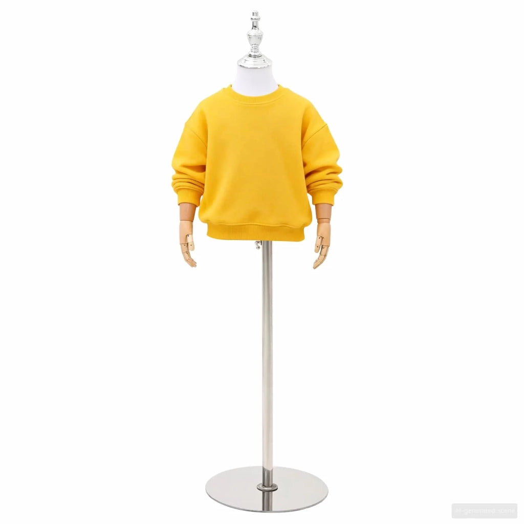Manichino Regolabile 120-157 cm con Base Unisex PP Bianco 42041713