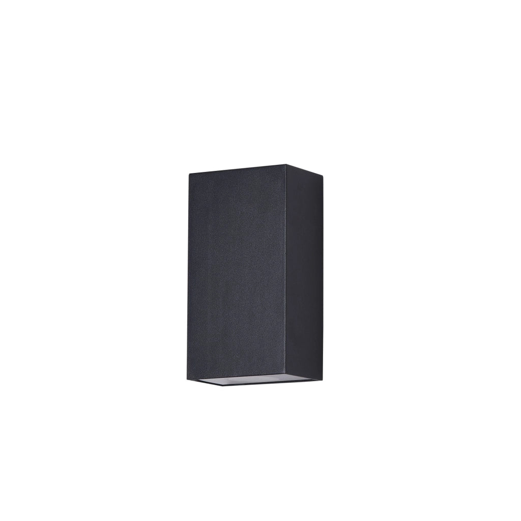Lampada da parete Outdoor in Metallo Times Square Nero
