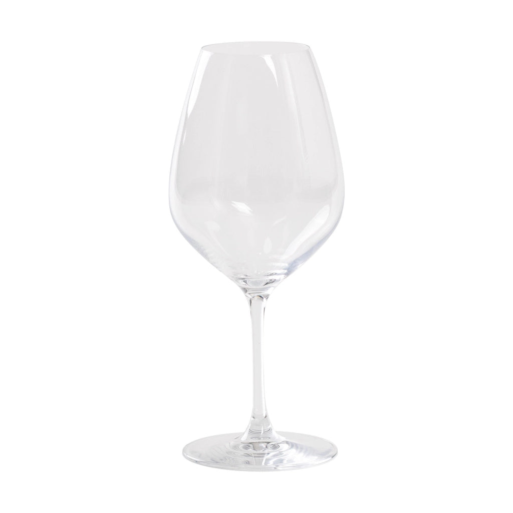 Solution Set 6 Calici Professionali per Degustazione Vini Rossi Strutturati in Vetro Sonoro Superiore, Capacità 57 cl, Design Trasparente Elegante