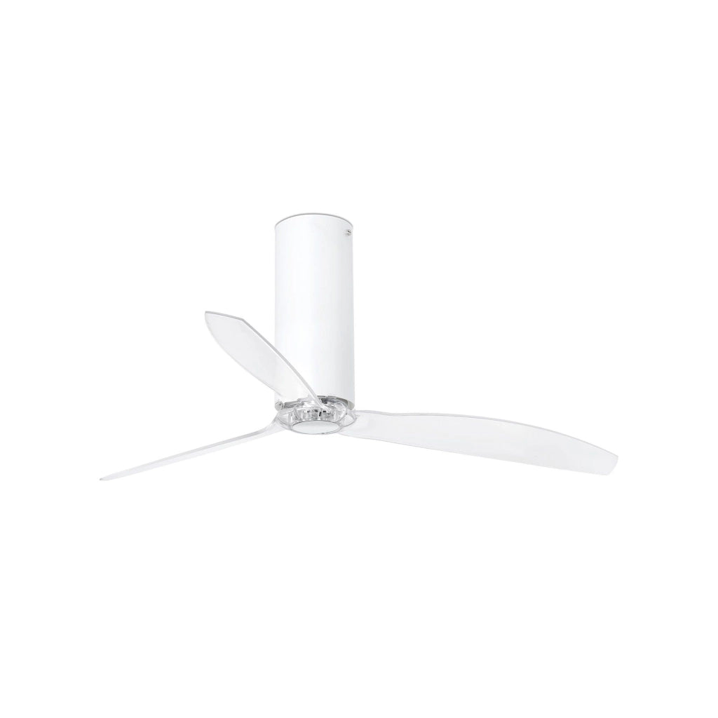Faro Faro 32034 Bianco Opaco Trasparente Ventilatore a Soffitto Senza Luce Bianco