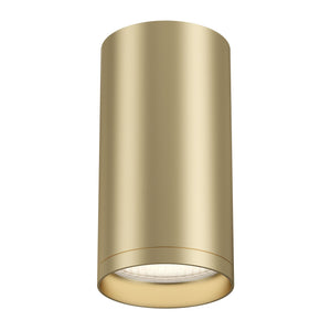 Plafoniera Ceiling & Wall in Metallo FOCUS S Opaco Oro