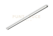 DUOLINE BINARIO METALLO BIANCO LUNGHEZZA 100CM 2 FASI MAX 600W