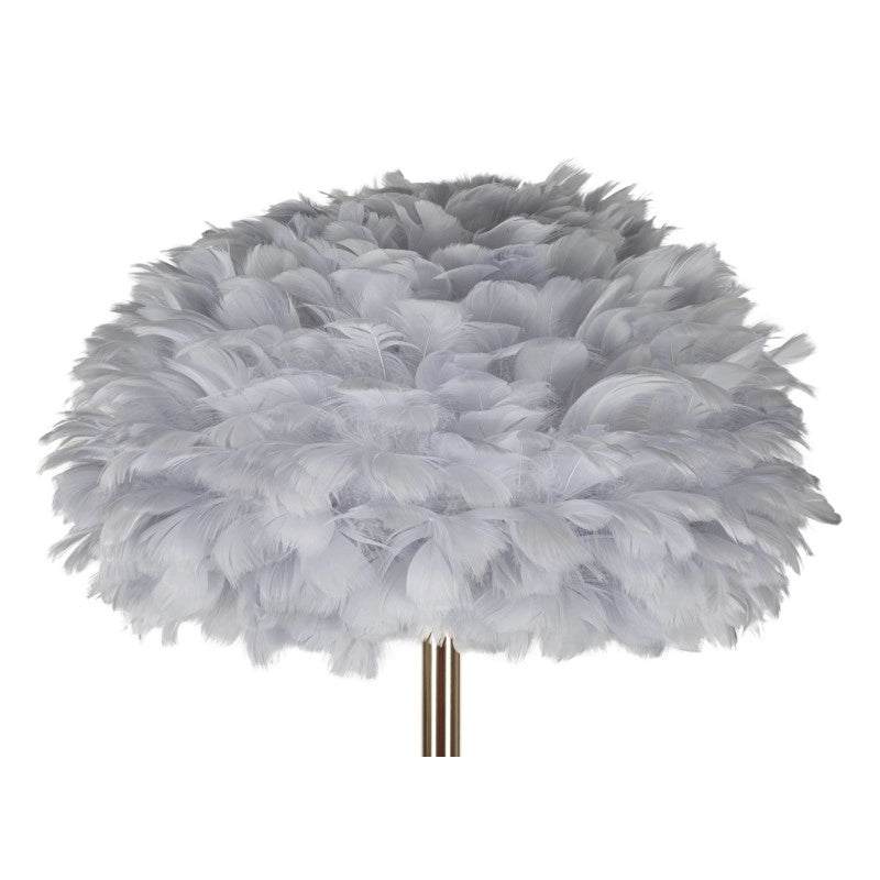 Lampadelle A Da Terra Feathers Slim Grigia cm ø 43x170