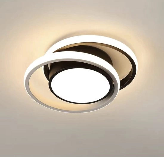 Lampada da soffitto a forma rotonda con luce calda 3000K 32W 2350LM - Lampada da soffitto LED moderna per soggiorno cucina - camera da letto salotto