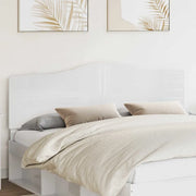 Testiera-Testata-Testiera Decorativa Bianco Lucido 180 cm Legno multistrato 206379