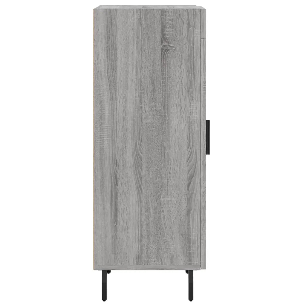 Credenza | Madia | Buffet da pranzo | Armadio da pranzo Grigio Sonoma 34,5x34x90 cm in Legno Multistrato