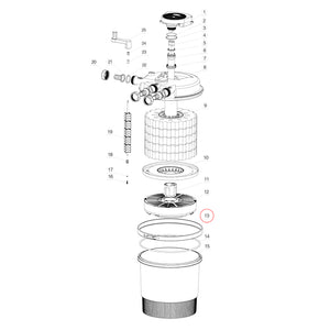 Pezzo di ricambio: CPF-20000/30000/50000 Filtro a pressione Clip esterna