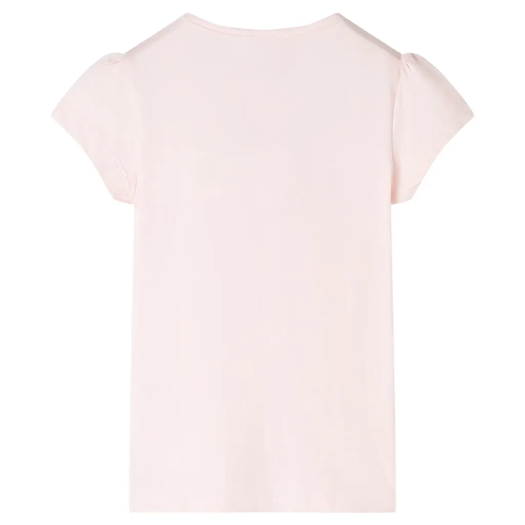 Maglietta da Bambina Rosa Tenue 116 11331