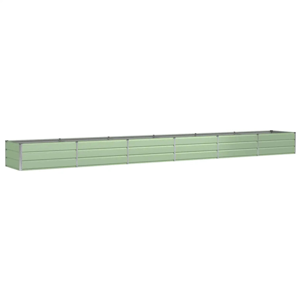 Fioriera | Cassetta per fiori | Vaso Verde 600 x 80 x 45 cm Acciaio