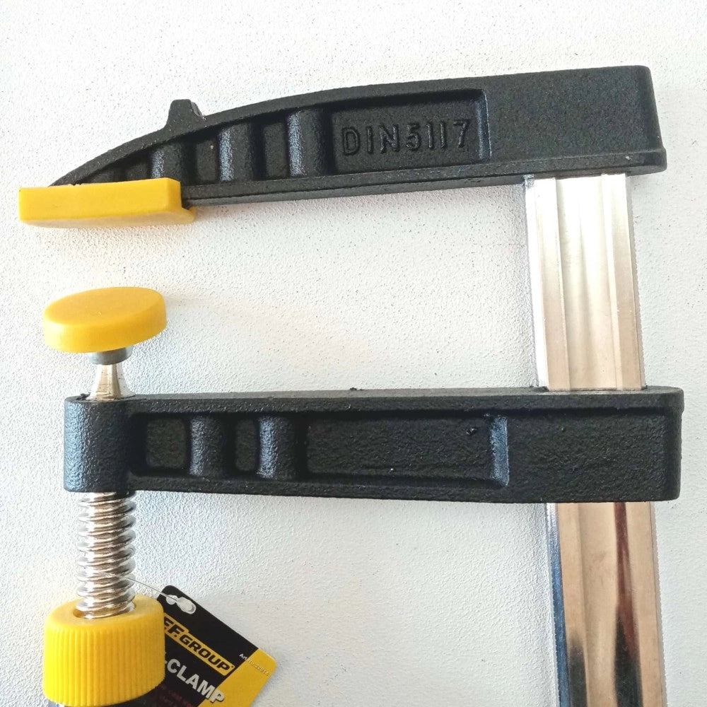 Ff group strettoio morsetto 50x100mm di tipo f heavy duty, din 5117 per carpenteria