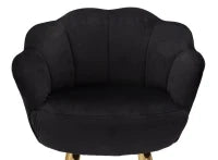 Sgabello Bar Vienna Nero Cm 55X53X110