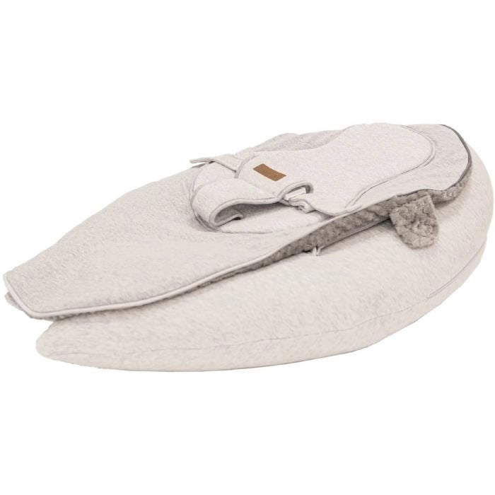 Cuscino allattamento multifunzionale Domiva NOVA - 202 cm - 4 in 1 - Soft nova - Perla