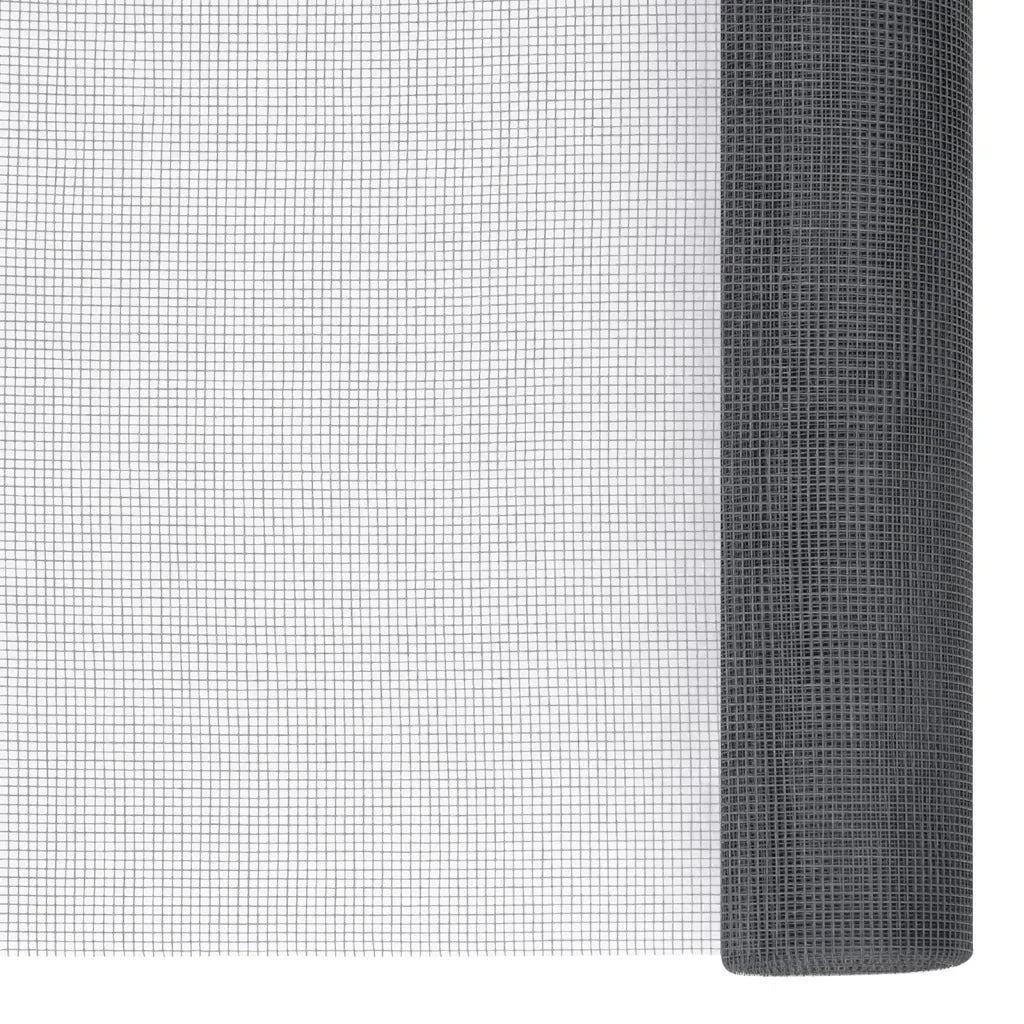 Zanzariera in Fibra di Vetro 60x2000 cm Grigia cod mxl 16188