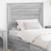 Testiera-Testata-Testiera Decorativa Grigio Sonoma 75 cm Legno multistrato 788911