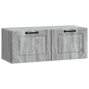 Mobile Porta TV da Muro Grigio Sonoma 78,5 x 31 x 30 cm