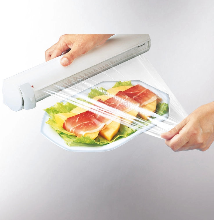 Portarotolo a Parete Pellicola Alluminio Carta Cucina Leifheit Rolly Mobil