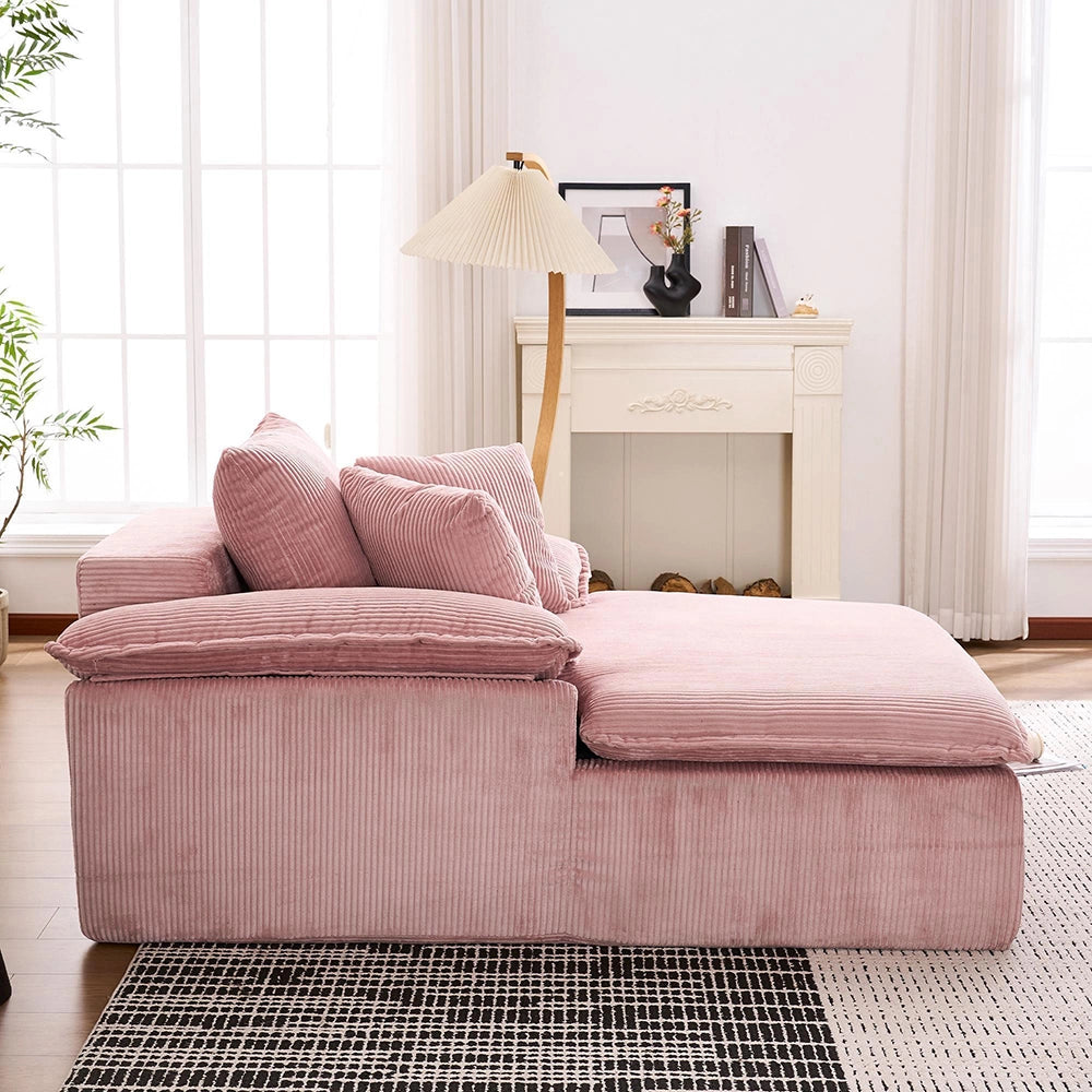Divano inclinabile senza telaio - Xylo - 46 cm di altezza, design interno, comodo per la lettura, braccioli larghi