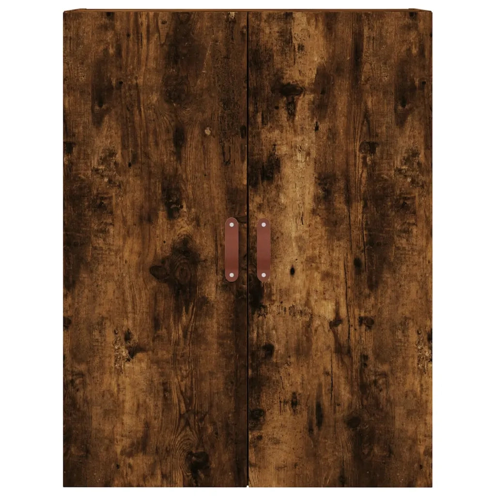 Credenza Rovere Fumo  69,5x34x180 cm in Legno Multistrato 3195824