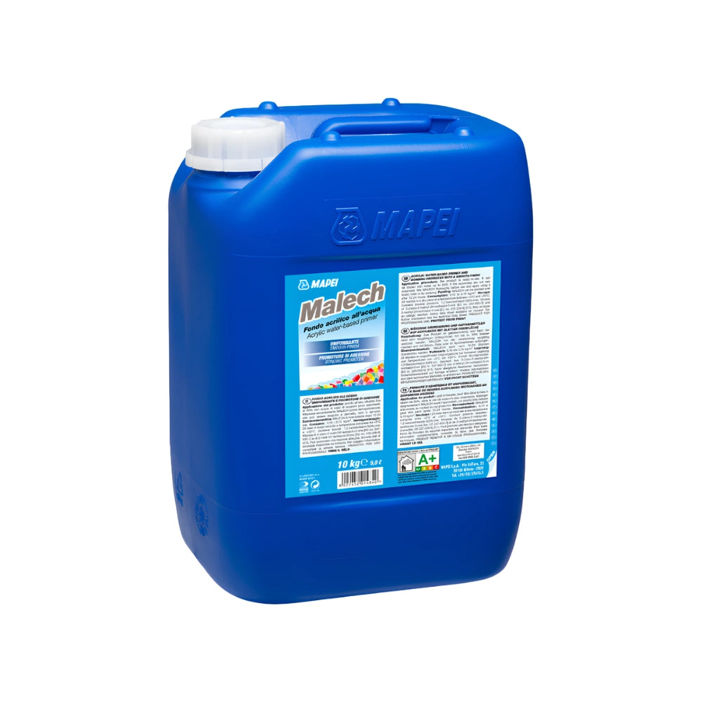 Mapei malech fondo acrilico all'acqua per superfici murali 10 kg