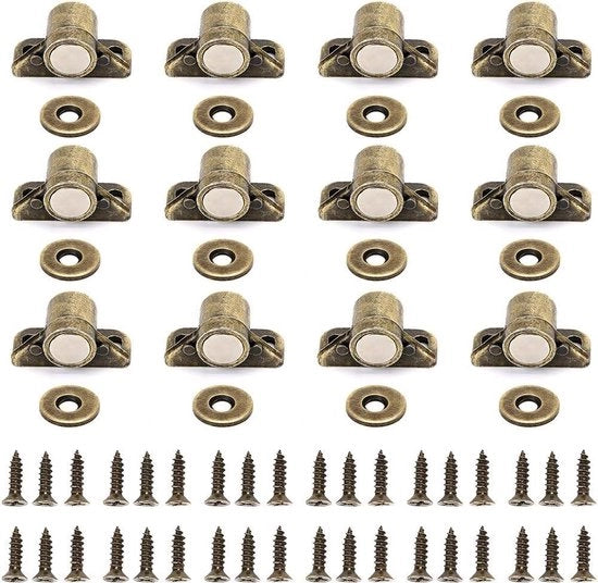 12 chiusure magnetiche per armadi o cassetti - extra forti magnetizzanti