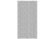 Tenda Antimosca Antirumore Caduta Pannello Porta Finestra Casa In Ciniglia - 120x230 - Grigio