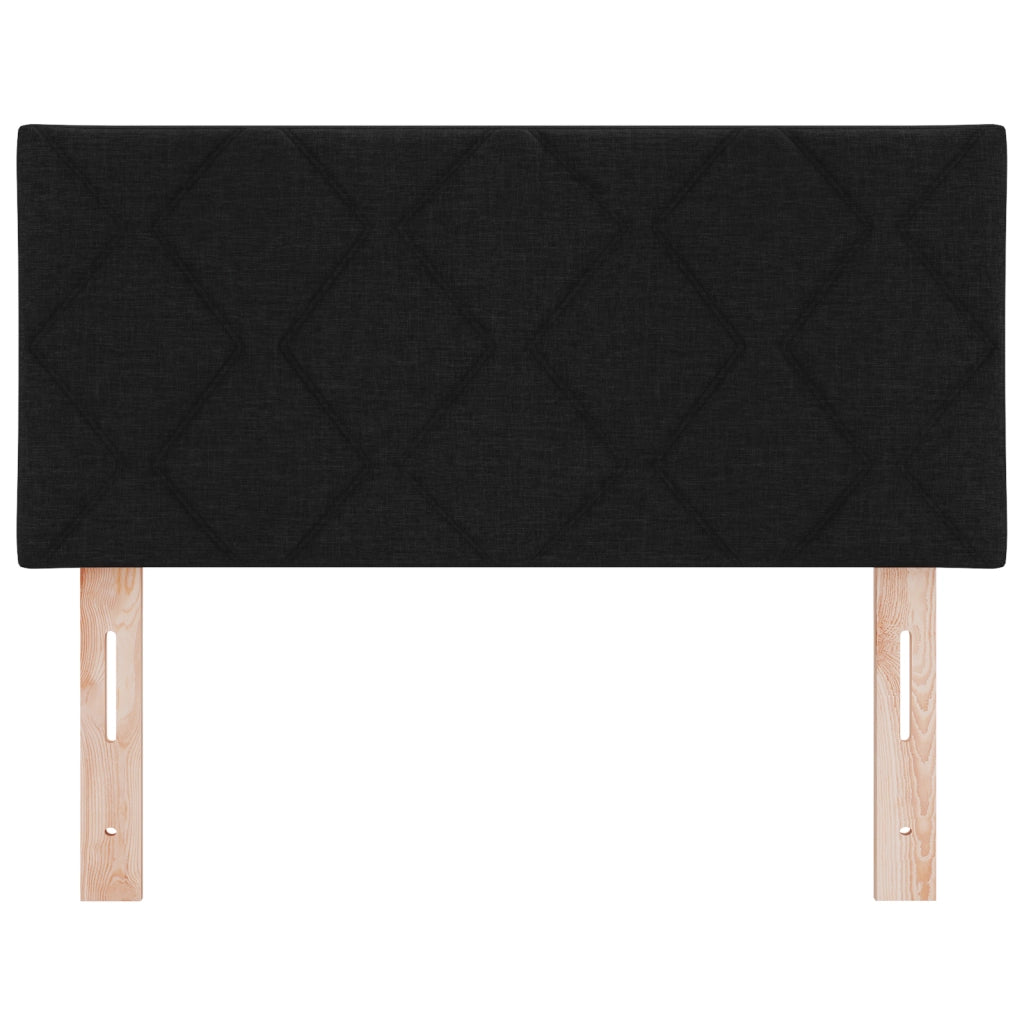 Testata LED  Design a rombi Nero 100 cm Tessuto