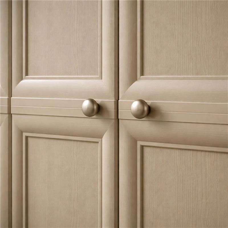 ARMADIO 3 ANTE TALPA 118X43X164 CM CON PUNTALI E ANTE EFFETTO LEGNO – MOBILE ALTO CONTENITORE PER ORGANIZZAZIONE CASA