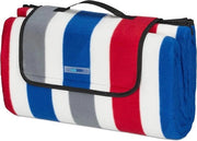 Tenda da picnic 200x200 cm XXL Opvouwabile Acqua-Resistente Strisce Rosso Bianco Blu Mare Giardino