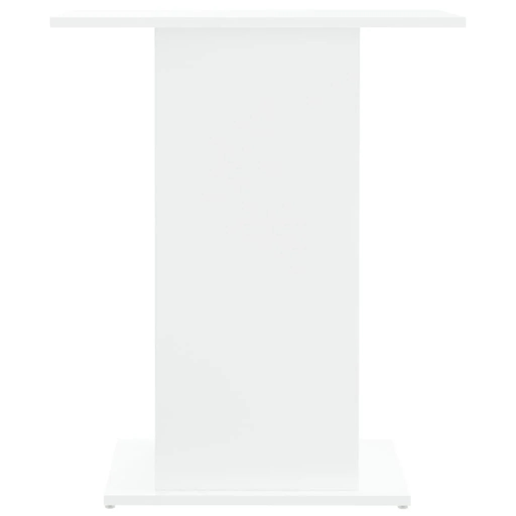 Base per mobiletto per acquario 60,5 x 36 x 72,5 cm legno ingegnerizzato bianco 02_0045061