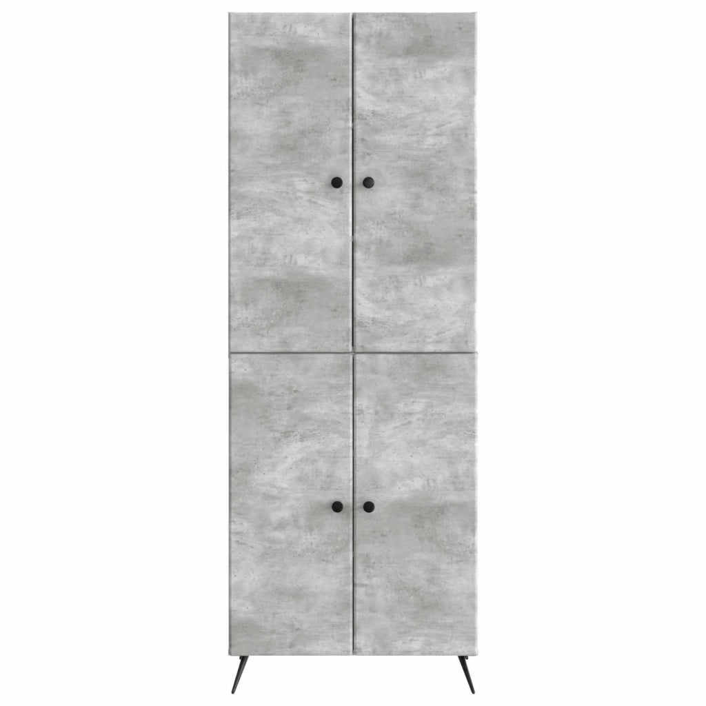 Set di armadi 2 pcs Grigio Cemento Legno ingegnerizzato 3416865